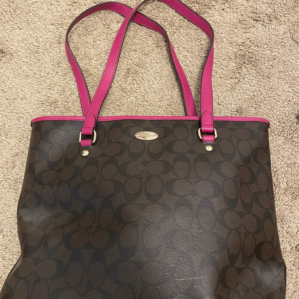Coach Tote Bag, Wallet Set